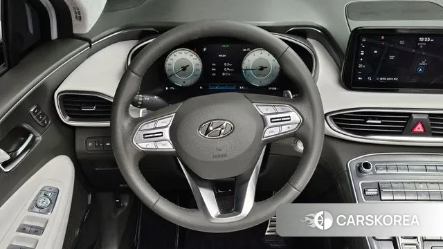 Hyundai The New Santa Fe 2021 Белый из Кореи, фото 4