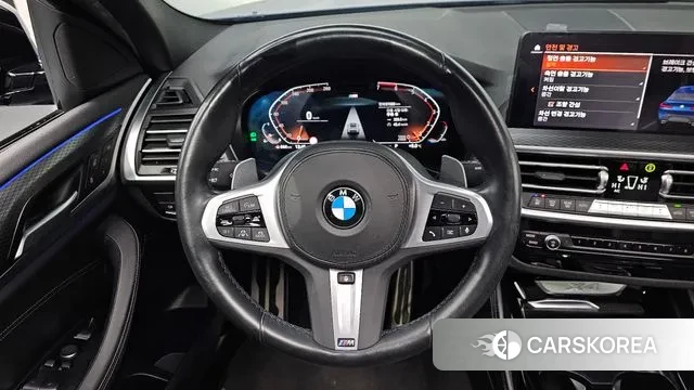 BMW X4 (G02) 2022 Синий из Кореи, фото 4