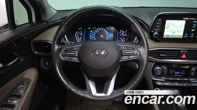 Hyundai Santa Fe TM 2019 Белый из Кореи, фото 4