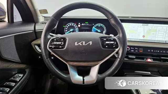 Kia K8 Hybrid 2021 Синий из Кореи, фото 4