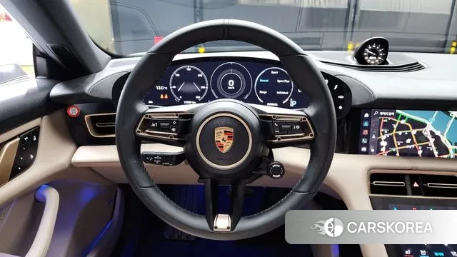 Porsche Taycan 2023 Белый из Кореи, фото 4