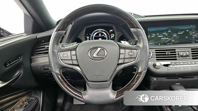 Lexus LS500h 5th generation 2018 Черный из Кореи, фото 4