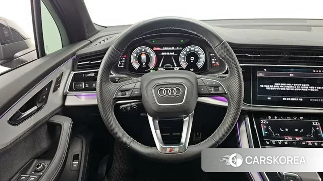 Audi Q7 (4M) 2023 Черный из Кореи, фото 4