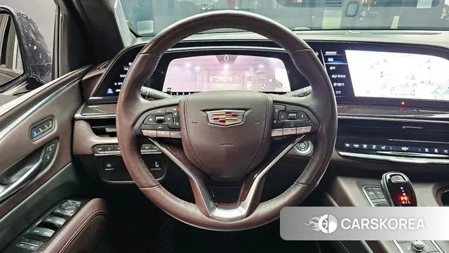 Cadillac Escalade 5th Generation 2021 Белый двухцветный из Кореи, фото 4