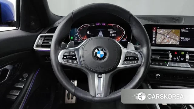 BMW 3 Series (G20) 2020 Синий из Кореи, фото 4