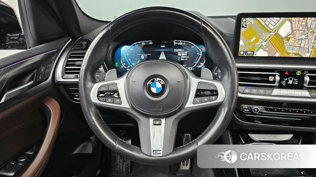 BMW X3 (G01) 2023 Черный из Кореи, фото 4