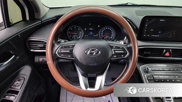 Hyundai The New Santa Fe 2022 Белый из Кореи, фото 4