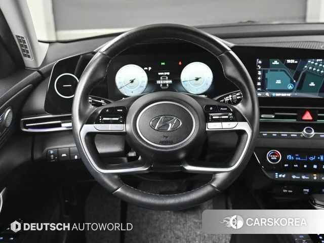 Hyundai Avante (CN7) 2021 Черный из Кореи, фото 4