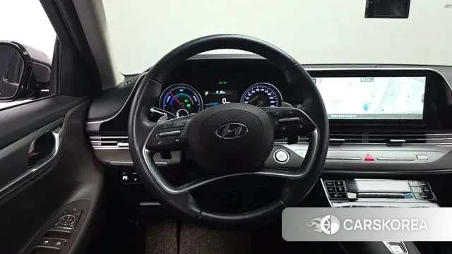 Hyundai The New Grandeur IG Hybrid 2021 Черный из Кореи, фото 4
