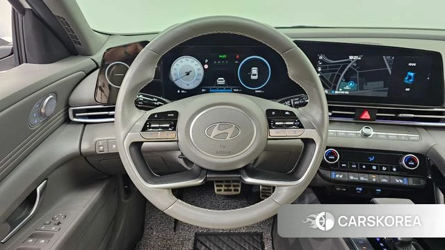 Hyundai The New Avante (CN7) 2024 Белый из Кореи, фото 4