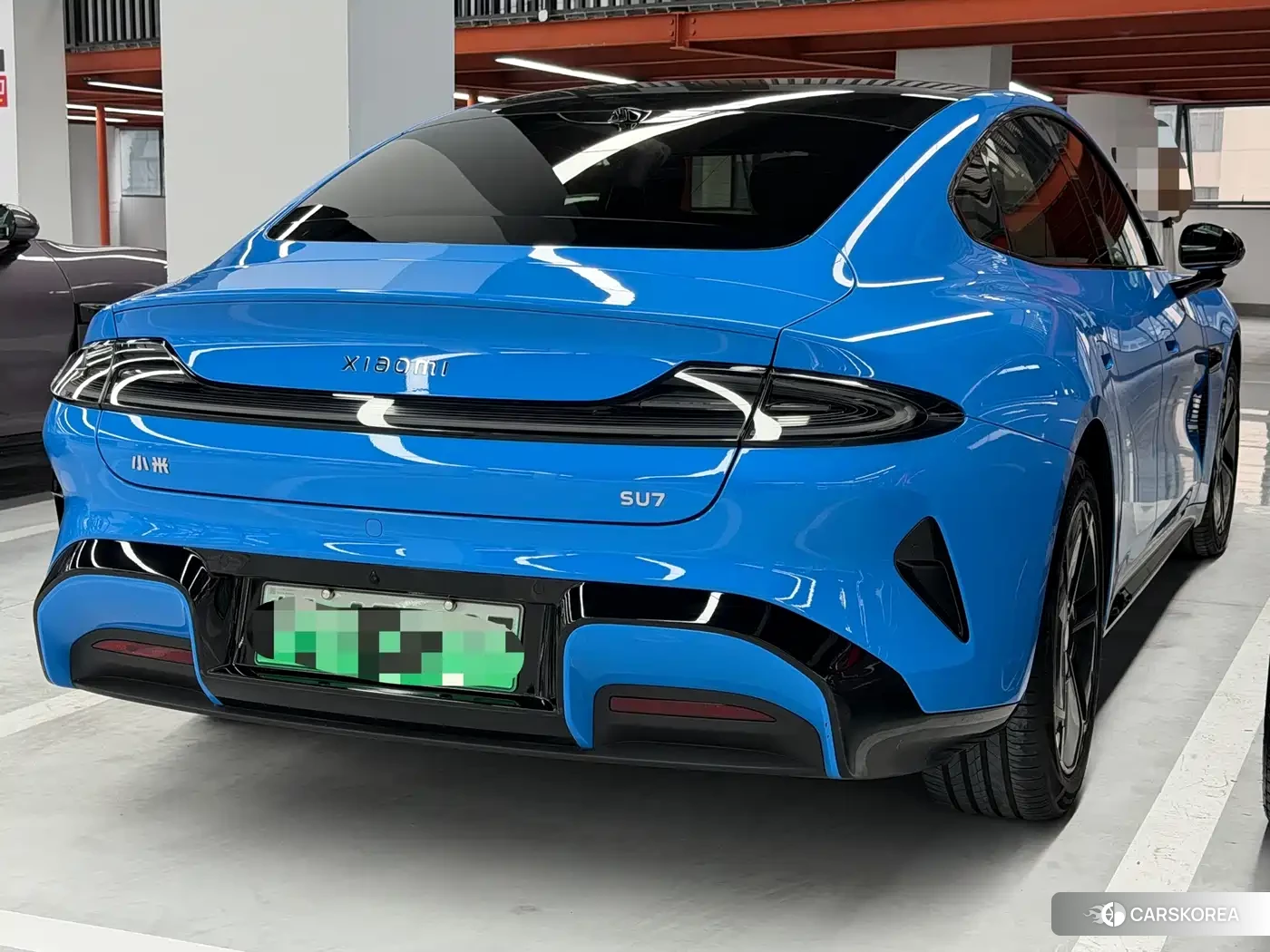 Xiaomi Car Xiaomi SU7 2026 Синий из Китая, фото 4