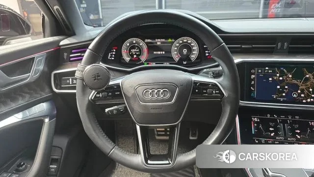 Audi A6 (C8) 2021 Черный из Кореи, фото 4