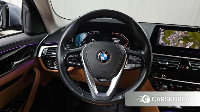 BMW 5 Series (G30) 2020 Серебряный из Кореи, фото 4