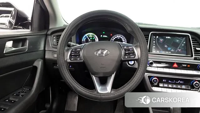 Hyundai Sonata New Rise Hybrid 2018 Серый из Кореи, фото 4
