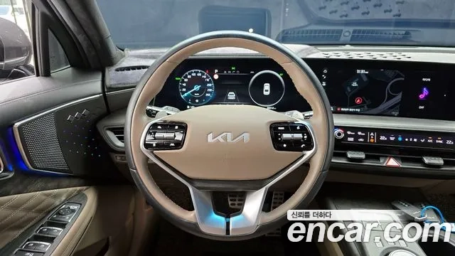 Kia K8 Hybrid 2022 Серый из Кореи, фото 4