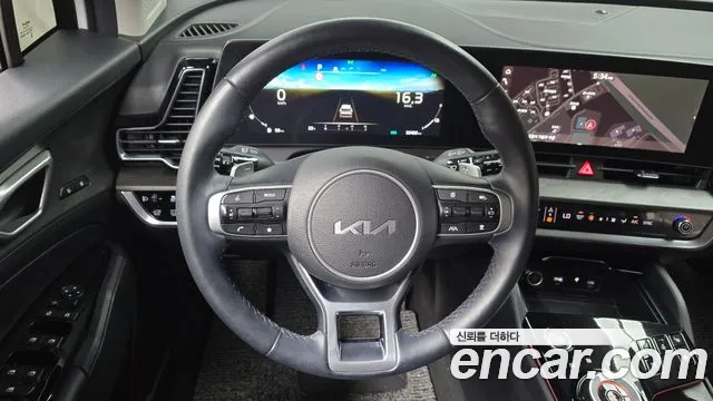 Kia Sportage 5th Generation Hybrid 2023 Белый из Кореи, фото 4