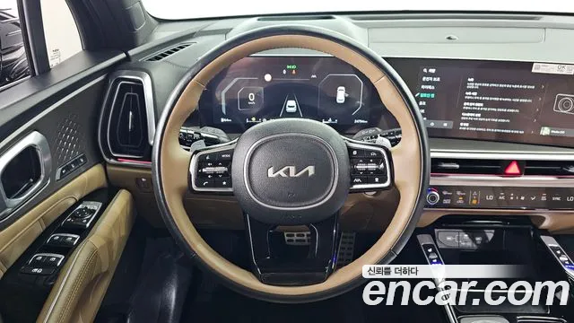 Kia The New Sorento 4th Generation 2023 Черный из Кореи, фото 4