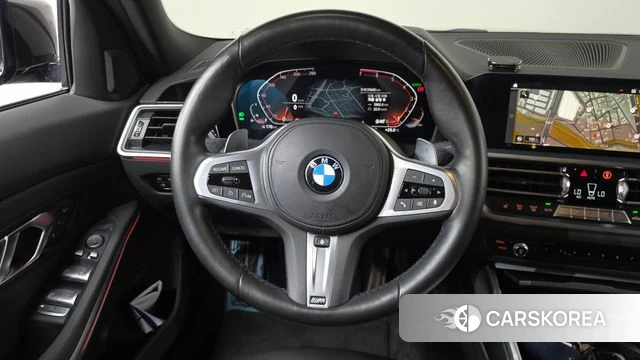 BMW 3 Series (G20) 2022 Черный из Кореи, фото 4