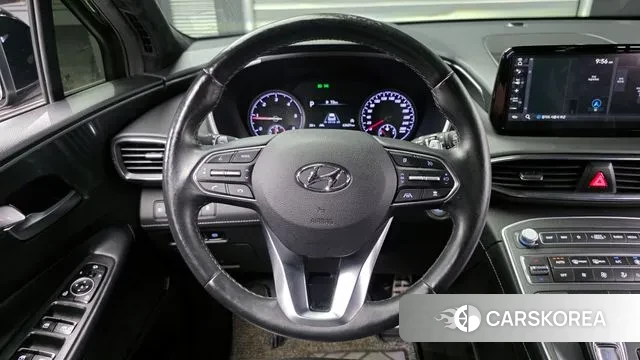 Hyundai The New Santa Fe 2022 Черный из Кореи, фото 4