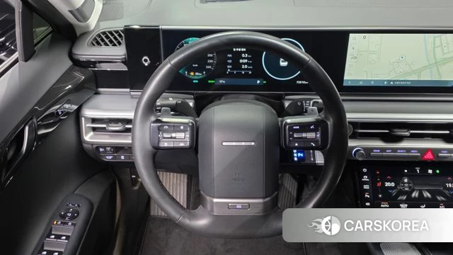 Hyundai Grandeur Hybrid (GN7) 2023 Черный из Кореи, фото 4