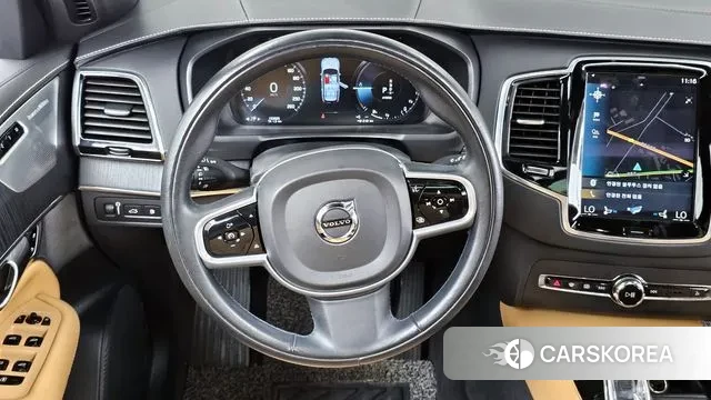Volvo XC90 second Generation 2022 Белый из Кореи, фото 4