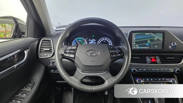 Hyundai Grandeur IG Hybrid 2018 Серый из Кореи, фото 4