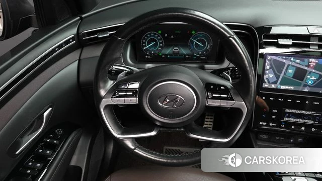 Hyundai Tucson Hybrid (NX4) 2021 Серый из Кореи, фото 4