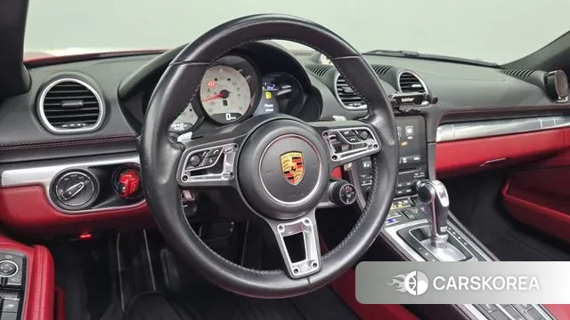 Porsche 718 Boxster 2018 Красный из Кореи, фото 4