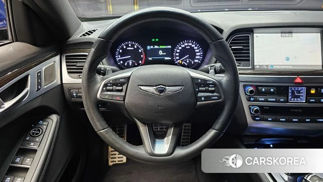 Genesis G80 2019 Синий из Кореи, фото 4