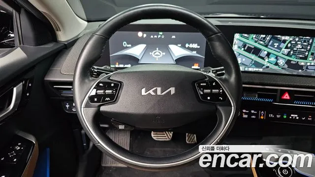 Kia EV6 2022 Черный из Кореи, фото 4