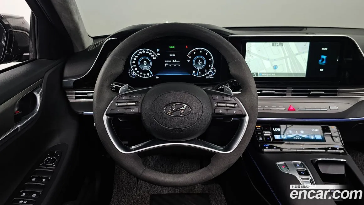 Hyundai The New Grandeur IG 2022 Черный из Кореи, фото 4