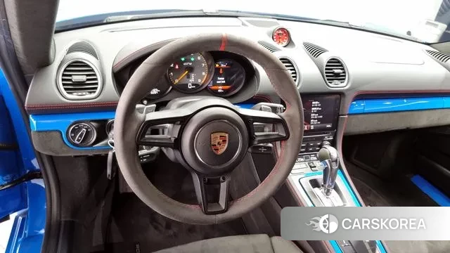 Porsche 718 Cayman 2023 Синий из Кореи, фото 4