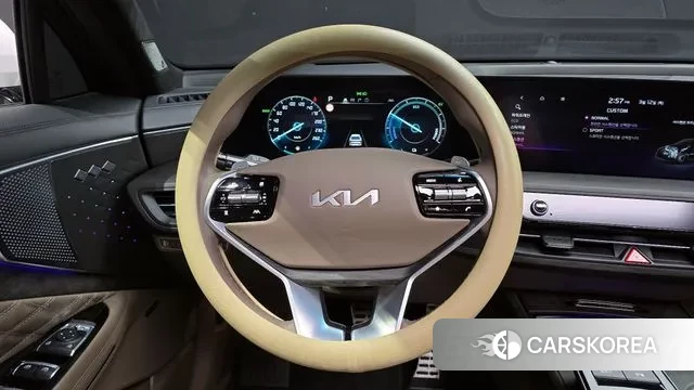 Kia K8 Hybrid 2023 Белый из Кореи, фото 4