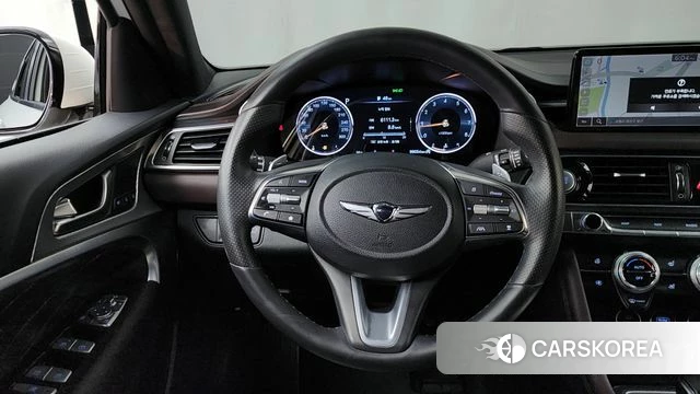 Genesis The New G70 2021 Белый из Кореи, фото 4