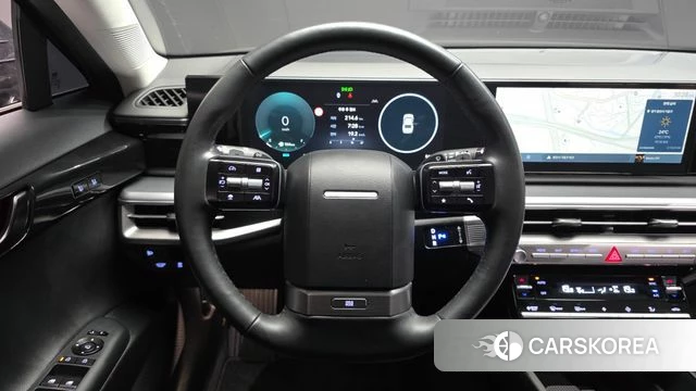 Hyundai Grandeur Hybrid (GN7) 2023 Черный из Кореи, фото 4