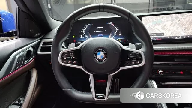 BMW 4 Series (G22) 2024 Синий из Кореи, фото 4