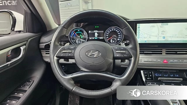 Hyundai The New Grandeur IG Hybrid 2020 Белый из Кореи, фото 4