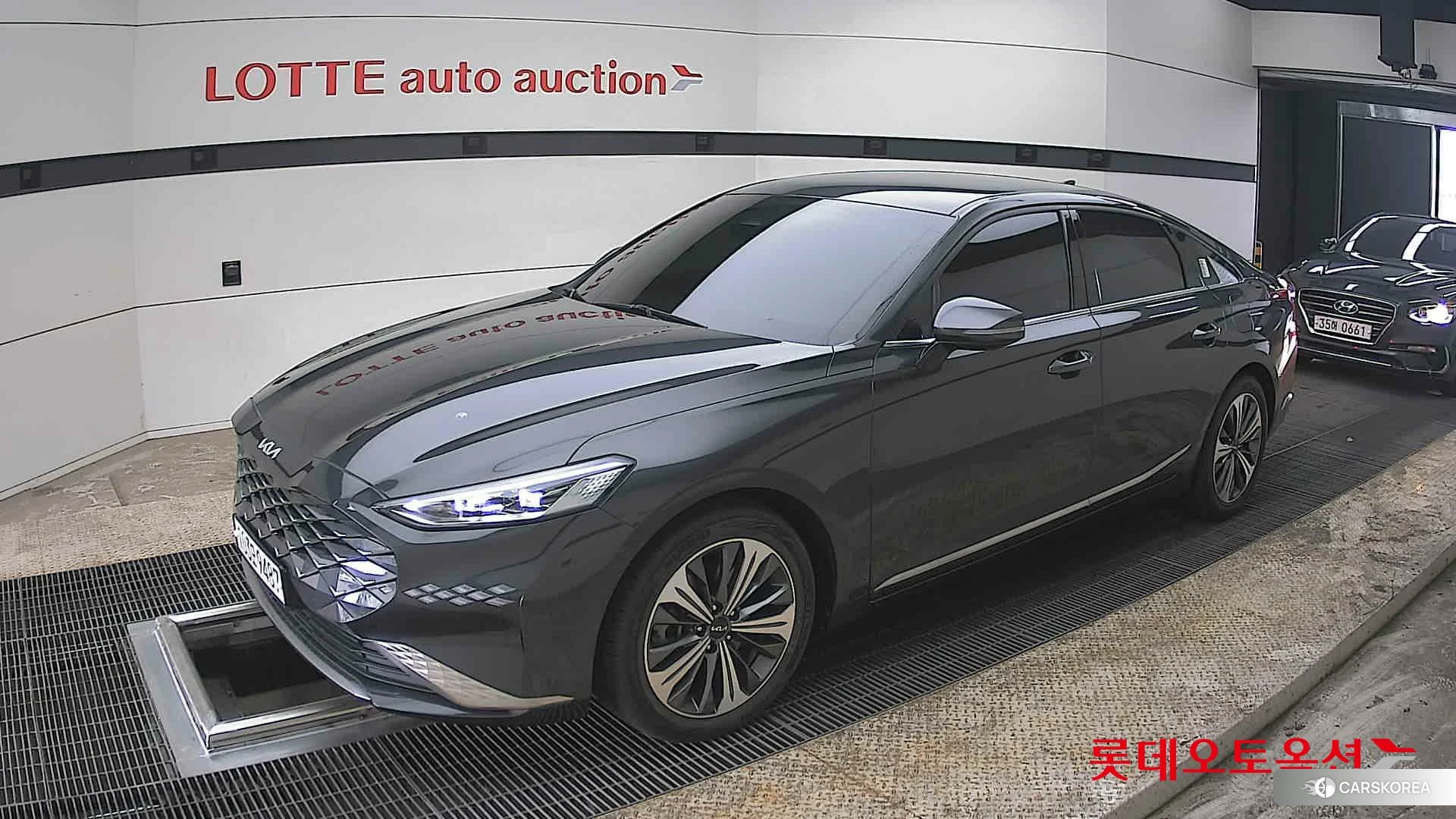 Kia K8 2022 Interstellagray из Кореи, фото 4