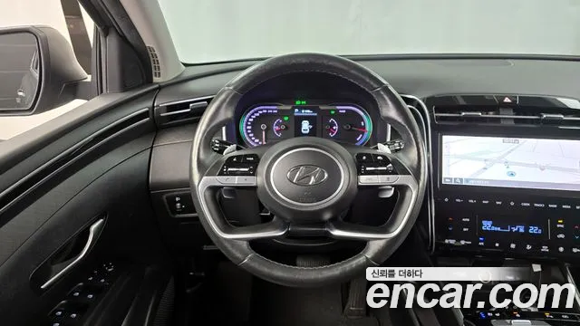 Hyundai Tucson Hybrid (NX4) 2021 Серый из Кореи, фото 4