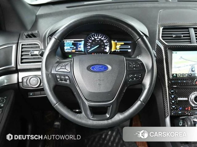 Ford Explorer 2019 Белый из Кореи, фото 4