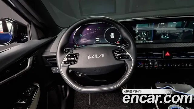 Kia EV6 2022 Синий из Кореи, фото 4