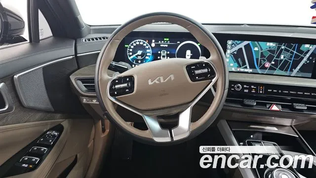 Kia K8 Hybrid 2024 Черный из Кореи, фото 4