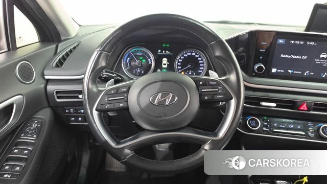 Hyundai Sonata Hybrid (DN8) 2022 Серый из Кореи, фото 4