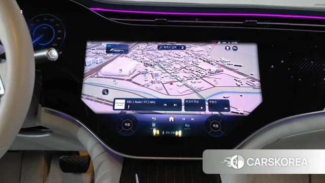 Mercedes-Benz EQS SUV X296 2023 Серебряный из Кореи, фото 4