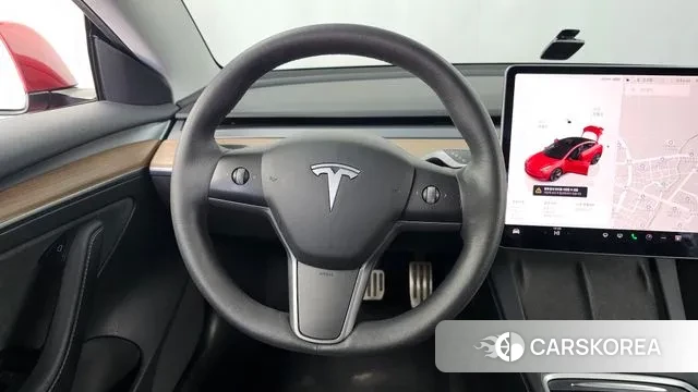 Tesla Model 3 2022 Красный из Кореи, фото 4