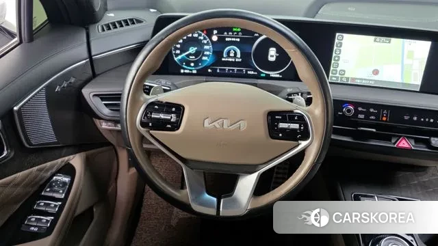 Kia K8 Hybrid 2023 Белый из Кореи, фото 4