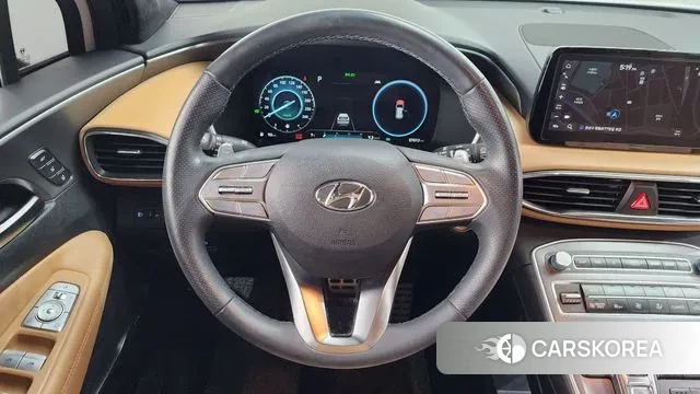 Hyundai The New Santa Fe 2022 Белый из Кореи, фото 4