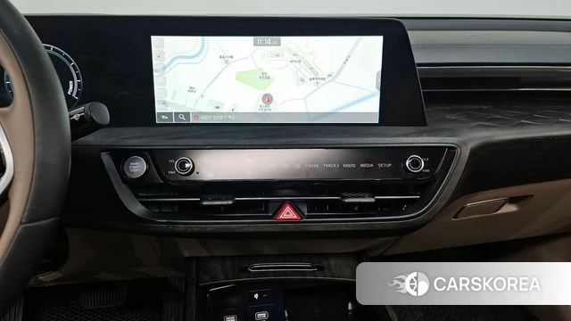 Kia K8 Hybrid 2021 Темно-зеленый из Кореи, фото 4