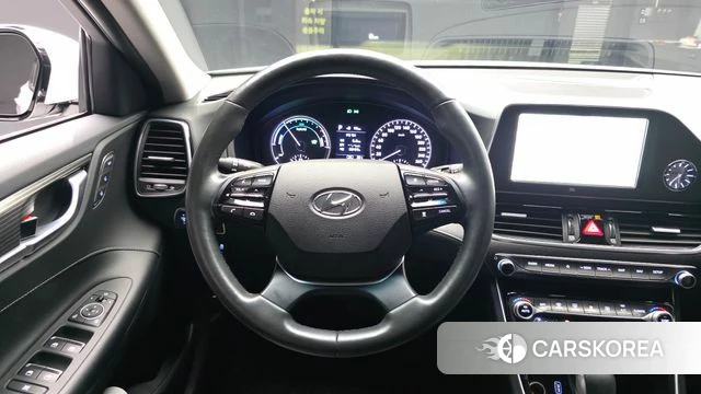 Hyundai Grandeur IG Hybrid 2019 Белый из Кореи, фото 4