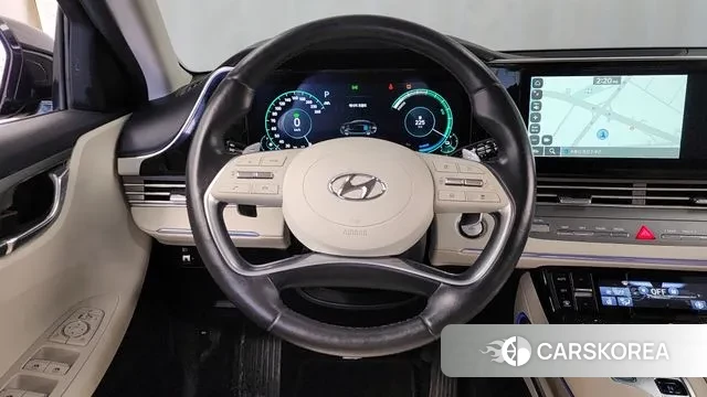 Hyundai The New Grandeur IG Hybrid 2021 Черный из Кореи, фото 4
